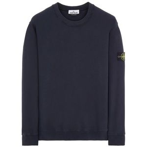 Stone Island Logo Patch Sweatshirt - Navy